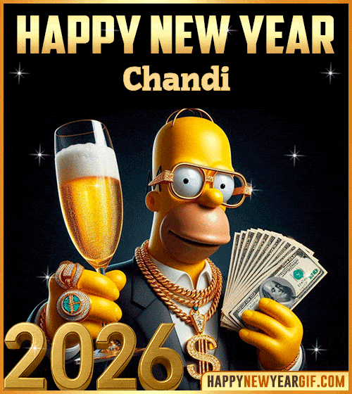 GIF New Year 2026 gif funny Chandi