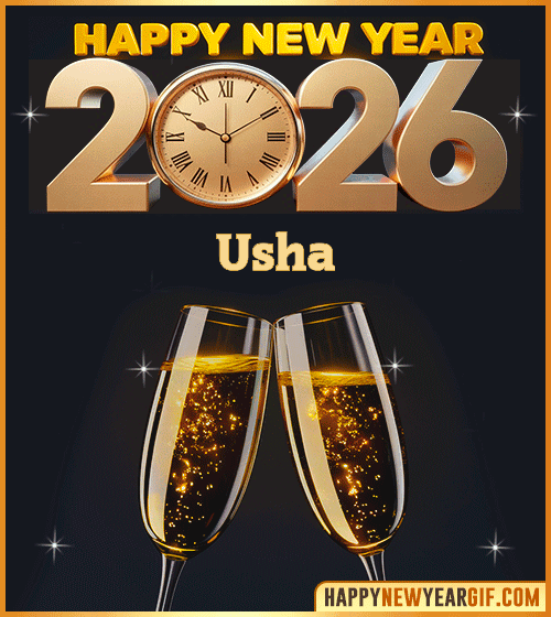 GIF Gif 2026 Happy New Year Usha