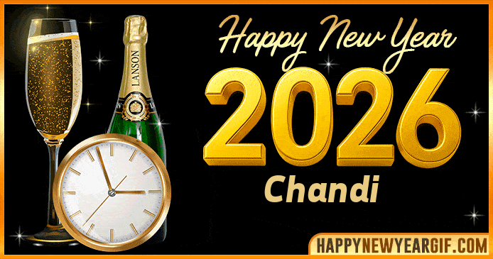 Happy New Year 2026 Chandi GIF